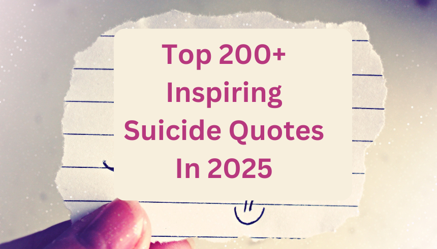 Inspiring Suicide Quotes