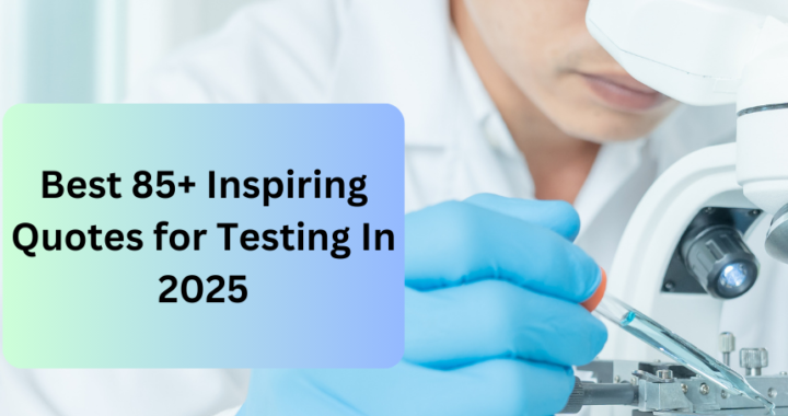 Best 85+ Inspiring Quotes for Testing In 2025